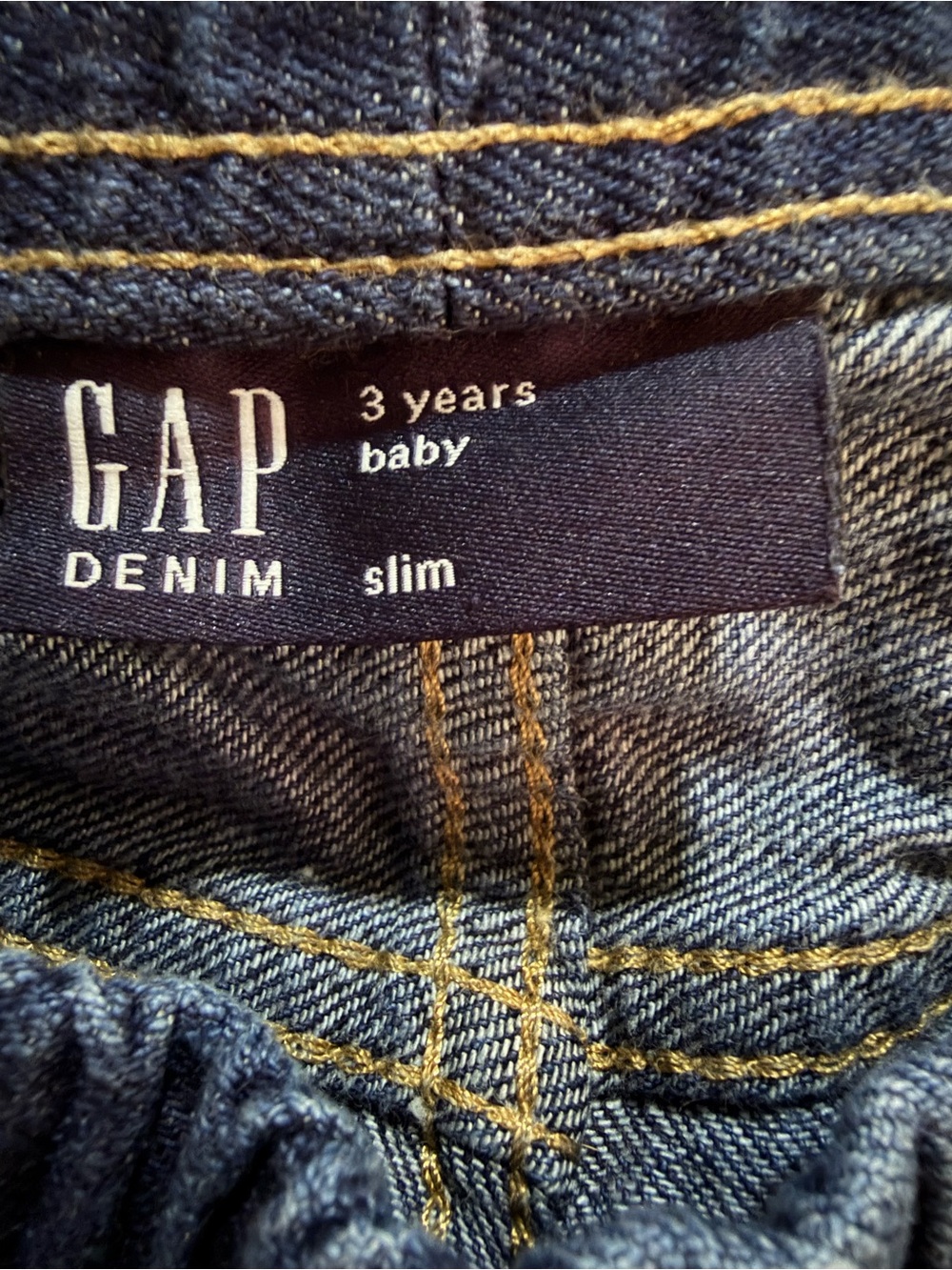 babyGap Pull-On Slim Dino Jeans Toddler Boys 3 Years 100% Cotton Dinosaur - Picture 5 of 6